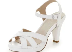 ANDREA CONTI Schuhe|Damenschuhe>Riemchen-Sandalette mit verdecktem Gummizug