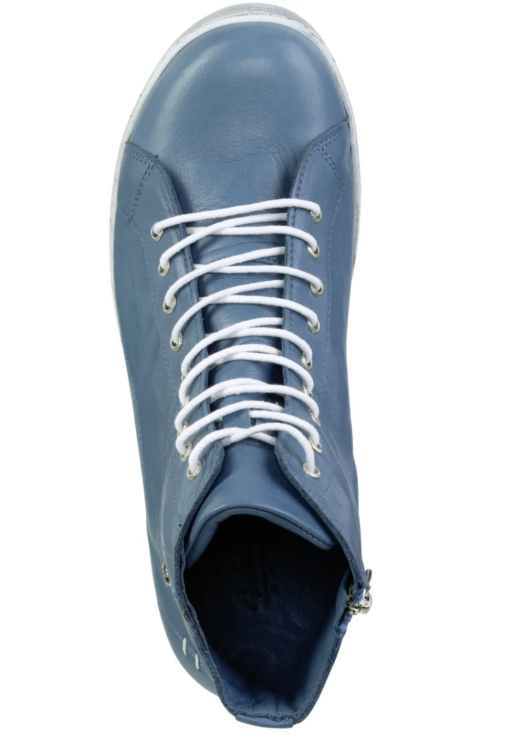 ANDREA CONTI Schuhe|Damenschuhe>Schnür-Bootie aus fein genarbtem Nappaleder