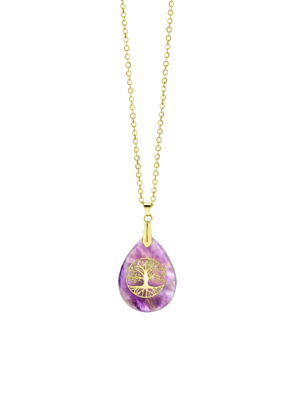 Damen-Edelsteinschmuck>Anhänger mit echt Amethyst