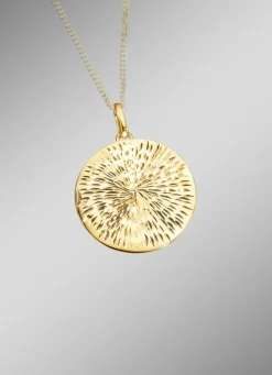 Damen-Goldschmuck>Anhänger mit Sterndiamantierung