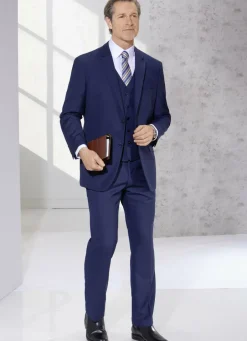 Anzüge & Sakkos>Anzug mit Weste BLAU