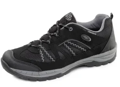 Herrenschuhe|Schuhe>Atmungsaktive Herren-Sneaker, mit Klimamembrane SCHWARZ-GRAU