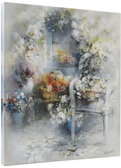 Dekoration>Auf Keilrahmen gezogene Leinwand BUNT