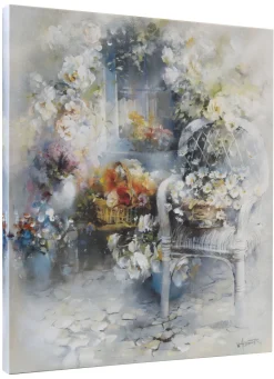 Dekoration>Auf Keilrahmen gezogene Leinwand BUNT