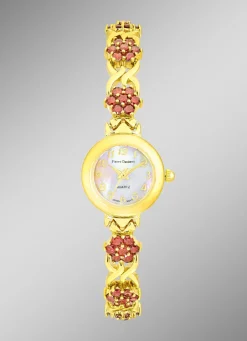 PIERRE CHAUBERT Damenuhren>Auffallende Quartz-Damenuhr der Marke