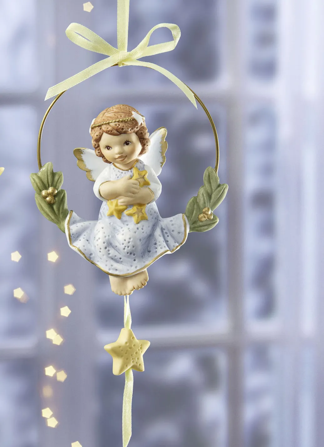 GOEBEL NINA & MARCO Fensterdekorationen|Christbaumschmuck>Aufhänger aus hochwertigem Porzellan BUNT