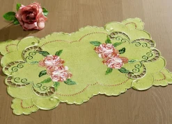 Dekoration|Heimtextilien>Aufwendig gearbeitete Accessoires GRÜN