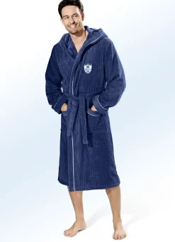 Heimtextilien|Herrenwäsche>Bademantel mit Kapuze