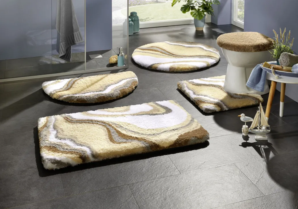 KLEINE WOLKE Heimtextilien>Badgarnitur in harmonischen Farbtönen