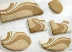 KLEINE WOLKE Heimtextilien></noscript>Badgarnitur von mit rutschhemmender Rückseite