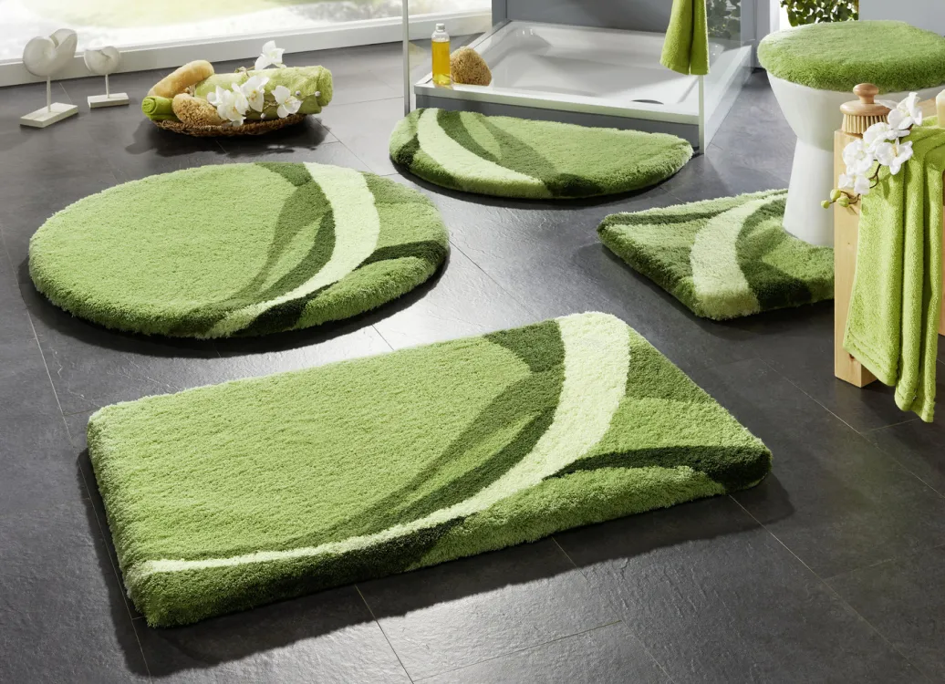 KLEINE WOLKE Heimtextilien>Badgarnitur von mit rutschhemmender Rückseite