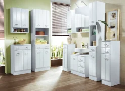 Möbel>Badmöbel-Programm mit pflegeleichter Oberfläche