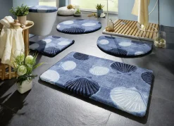 Heimtextilien>Badvorleger mit rutschhemmender Rückseite