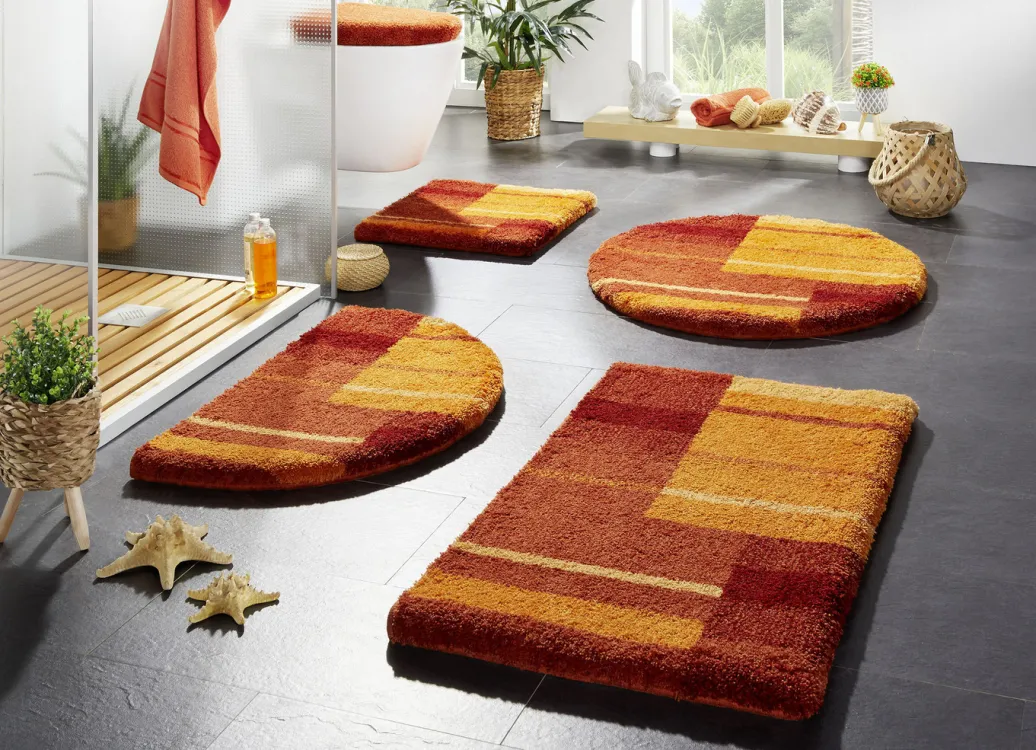 GRUND Heimtextilien>Badvorleger mit rutschhemmender Rückseite von