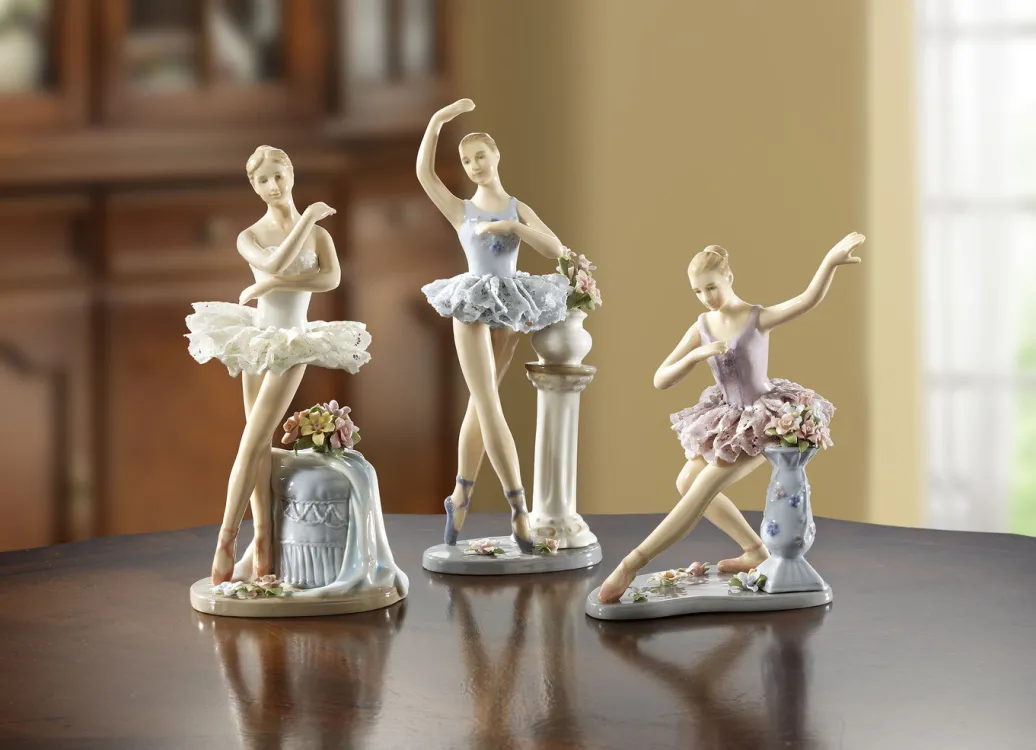 Dekoration>Ballerina aus Porzellan