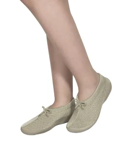 AEROSOFT Schuhe & Einlagen|Schuhe>Ballerina mit elastischem Einschlupf und Schnürung