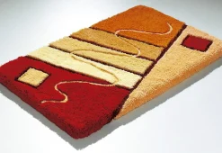 Heimtextilien></noscript>Barfußweiche Badgarnitur in harmonischen Farbtönen