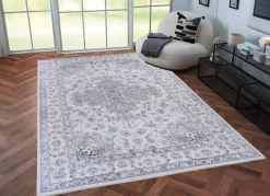 Heimtextilien>Bedruckte Brücken und Teppich von Gino Falcone CREME