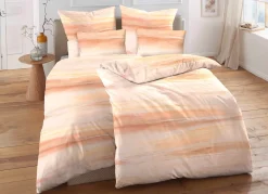 BIBERNA Heimtextilien>Beidseitig bedruckte Bettwäsche-Garnitur