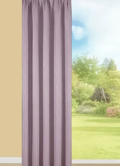 Heimtextilien>Übergardine mit Universalschienenband