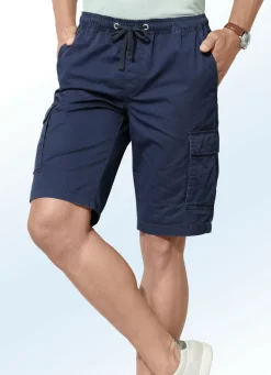 Hosen>Bermudas mit Cargotaschen in 3 Farben