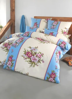 FLORELLA Heimtextilien>Bettwäsche-Garnitur in Flausch-Biber-Qualität