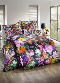 Webana Heimtextilien>Bettwäsche-Garnitur in Mako-Satin-Qualität MULTICOLOR