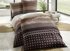 Heimtextilien>Bettwäsche-Garnitur in moderner Farbgebung