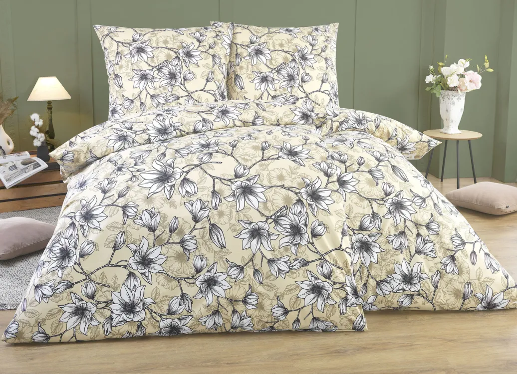 Heimtextilien>Bettwäsche-Garnitur in Renforcé-Qualität