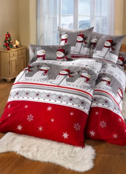 FLORELLA Bettwäsche|Heimtextilien>Bettwäsche-Garnitur in Soft-Biber Qualität MULTICOLOR