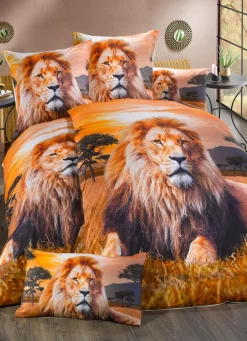 FLORELLA Heimtextilien>Bettwäsche-Garnitur mit Reißverschluss MULTICOLOR