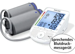 BEURER Medizinische Geräte & Technik>Oberarm-Blutdruckmessgerät BM 69 WEISS