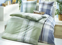 BIBERNA Heimtextilien>Bügelfreie Bettwäsche-Garnitur aus dem Hause