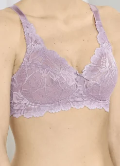 KUDRESHOV Wäsche|Damenwäsche>BH aus zarter Elastikspitze FLIEDER