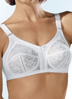 Wäsche|Damenwäsche>BH mit unterlegter Spitze