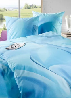 BIBERNA Heimtextilien>Bettwäsche-Garnitur aus 100% Baumwolle