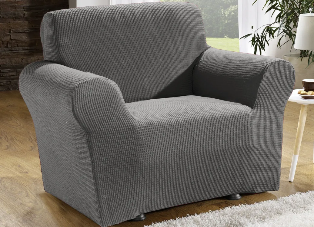 Heimtextilien>Bi-elastische Stretchbezüge aus 92% Baumwolle