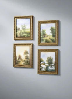 Dekoration>Bilder-Set, 4-teilig BUNT