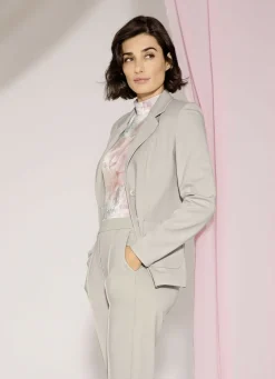 Blazer & Anzüge>Blazer mit Reverskragen TAUPE