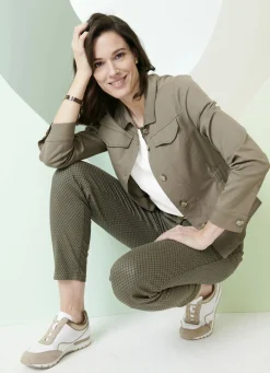 Blazer & Anzüge></noscript>Blazer mit Schubtaschen OLIV