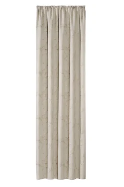 Heimtextilien>Blickdichter Verdunkelungsschal mit Kräuselband