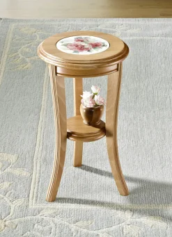 Möbel>Blumenständer aus massivem Holz