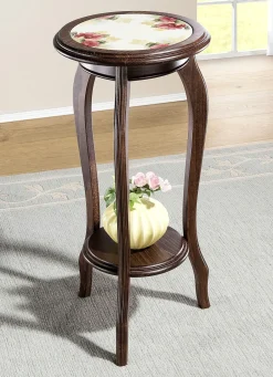 Möbel></noscript>Blumenständer aus massivem Holz