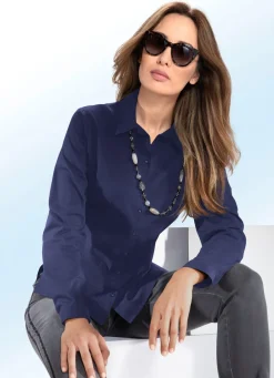Blusen & Tuniken></noscript>Bluse mit Hemdkragen