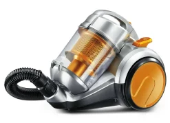 Staubsauger|Technik>Bodenstaubsauger mit Zyklon-Technologie SILBER/ORANGE
