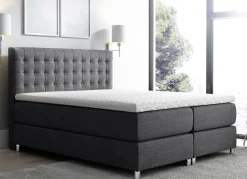 Möbel></noscript>Boxspringbett mit Topper