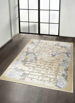 Heimtextilien>Brücken, Teppiche und Bettumrandung BLAU