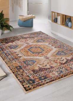 Heimtextilien>Brücken und Teppiche in angenehmen, weichen Farben BUNT