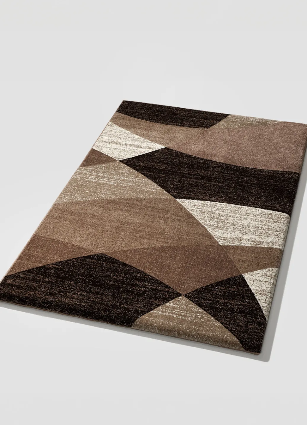 Heimtextilien>Brücken und Teppiche mit hellen und dunklen Melierungen