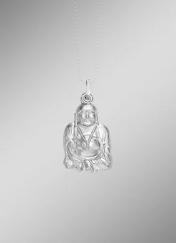 Herren-Silberschmuck>Buddha-Anhänger aus Silber